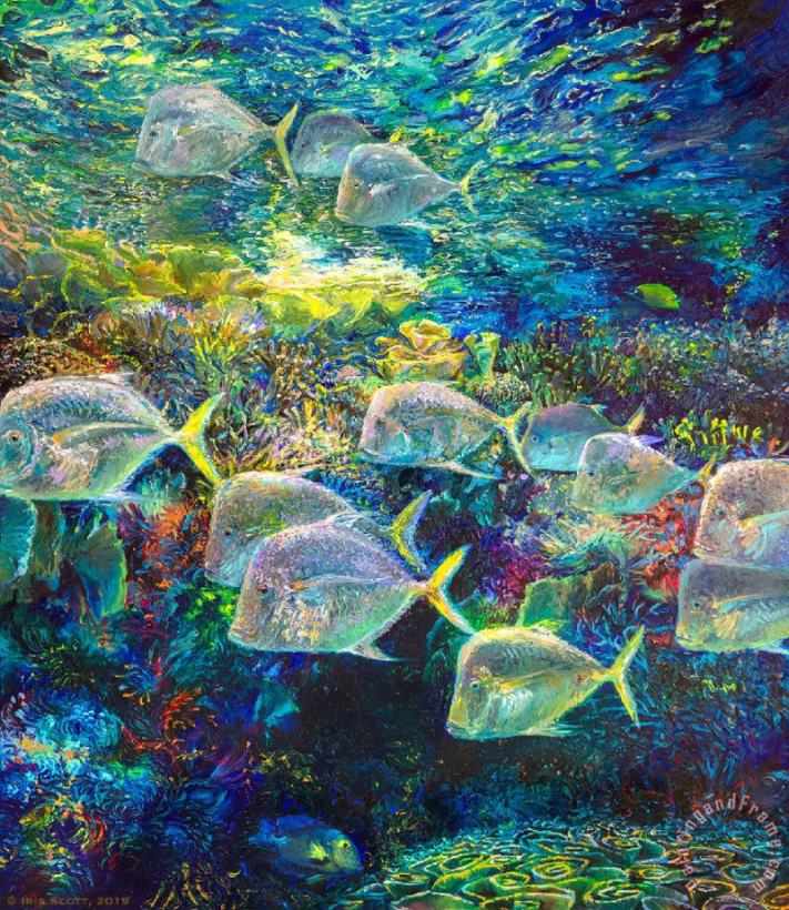 Collection Underwater Fish Art Painting