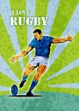 Rugby Player Kicking The Ball by Collection 10