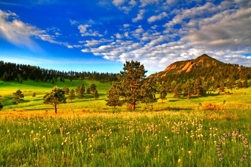 Collection 14 Spiritual Sky Art Print