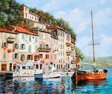 Collection 7 - La Barca Rossa Alla Calata painting