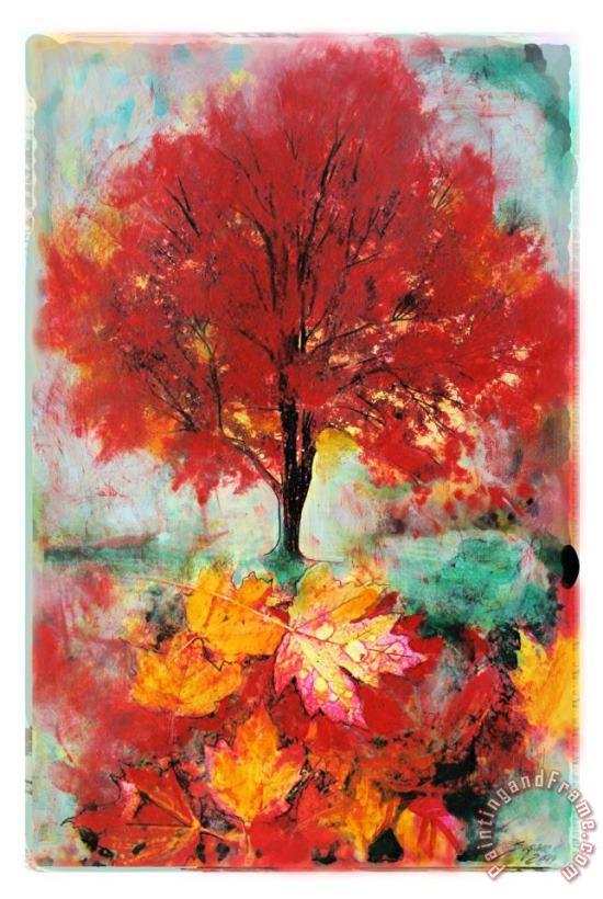 Collection 8 Autumn glow Art Print
