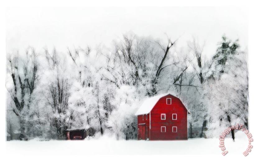 Collection 8 Country winters Art Print