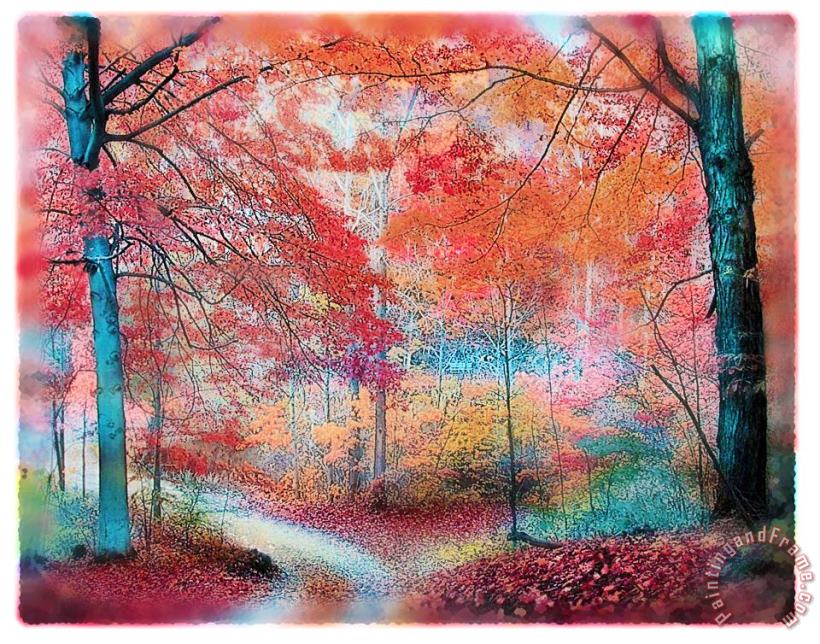 Collection 8 Soft autumn rain Art Print