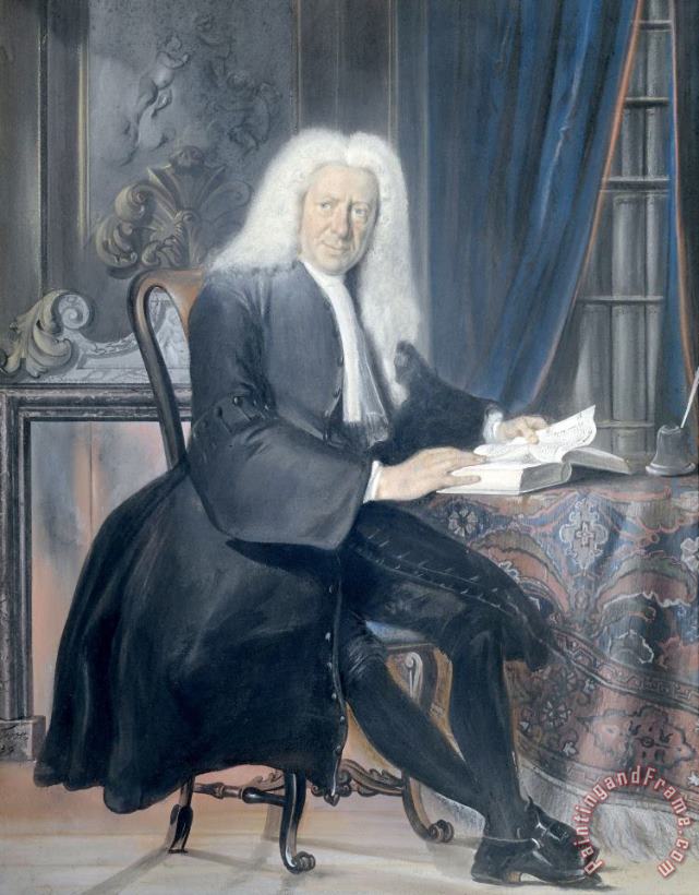 Cornelis Troost Carel Bouman (1673 1747). Tabaksfactor Te Amsterdam En Dichter Art Painting