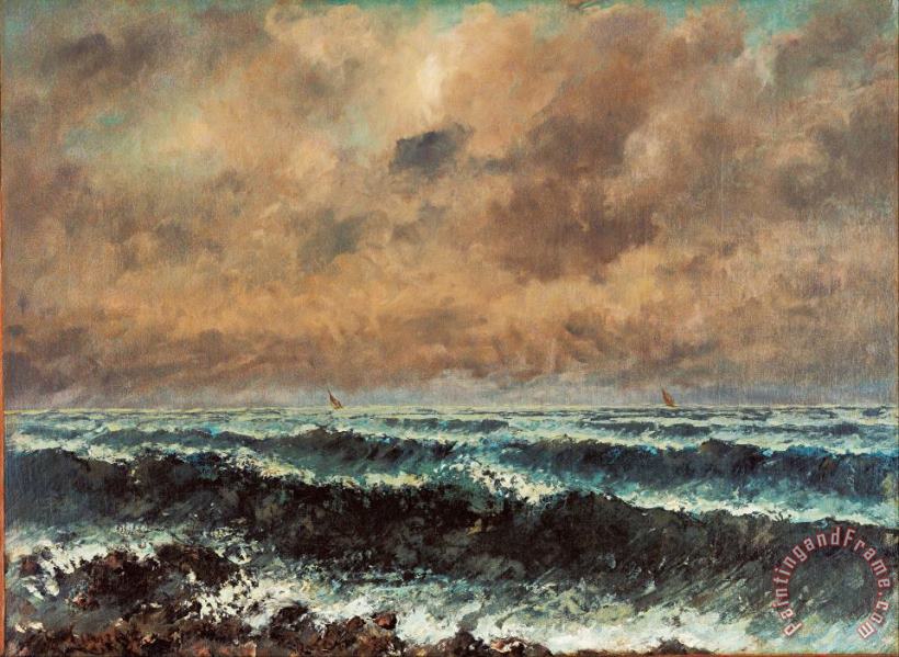 Courbet, Gustave Autumn Sea Art Print