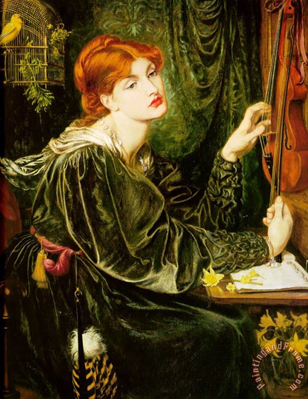 Dante Gabriel Rossetti Veronica Veronese Art Painting