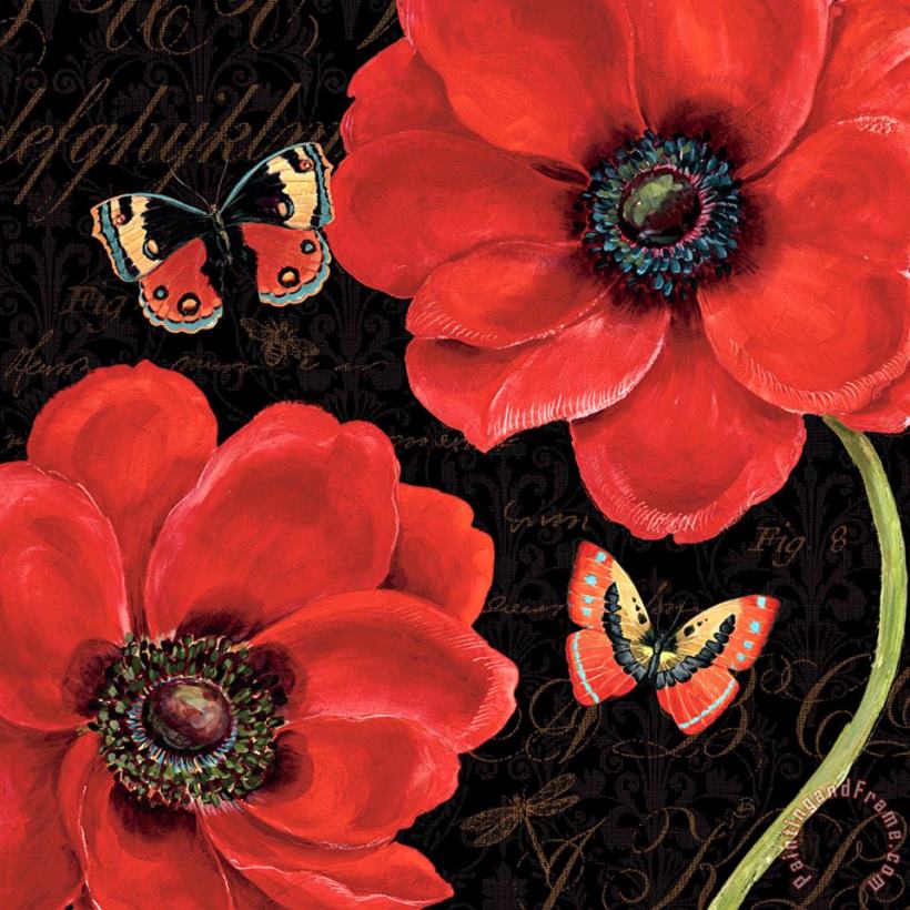 Daphne Brissonnet Petals And Wings III Art Print