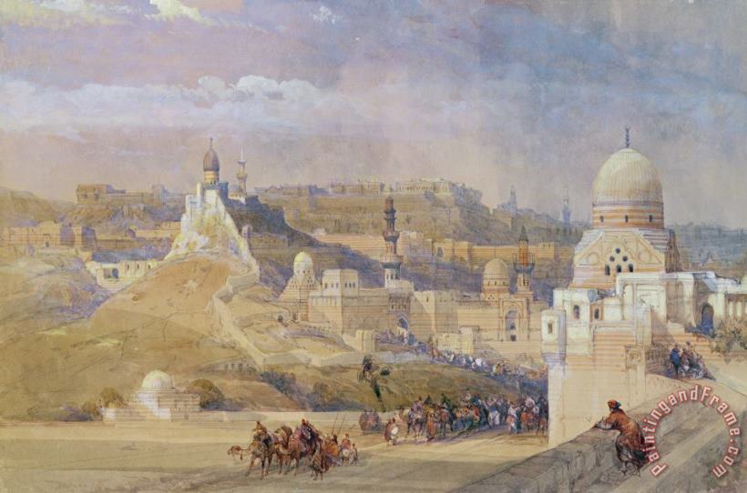 Constantinople painting - David Roberts Constantinople Art Print