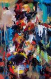 Art Printed on canvas by machine Art Printed on canvas by machine