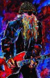 Art Printed on canvas by machine