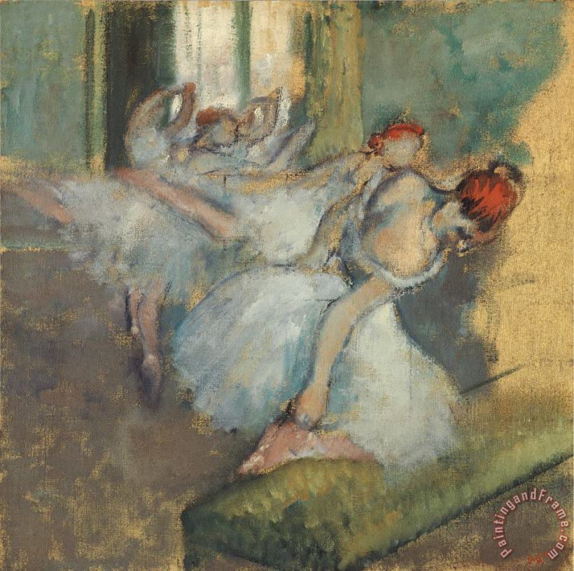 Degas Ballet Dancer Art Painting
