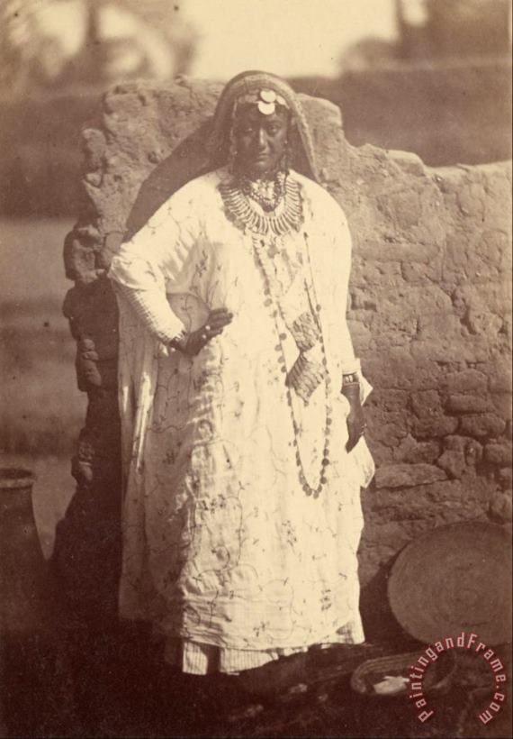 Despoineta (portrait of a Native Woman Standing) Art Print