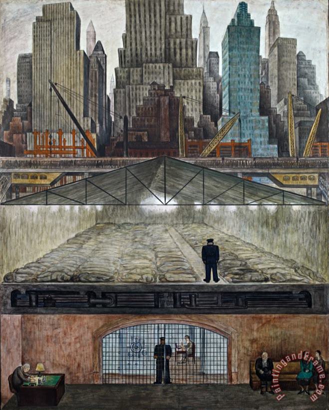 Diego Rivera Frozen Assets 1931 Art Print