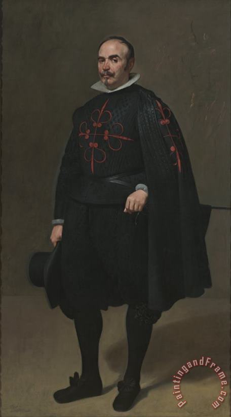 Diego Velazquez Portrait of Don Pedro De Barberana Art Print