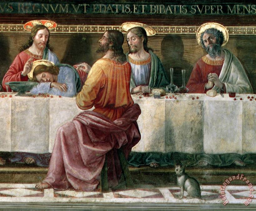 Domenico Ghirlandaio The Last Supper Art Print