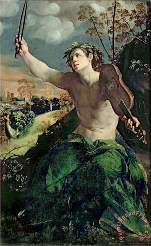 Dosso Dossi Apollo And Daphne Art Painting