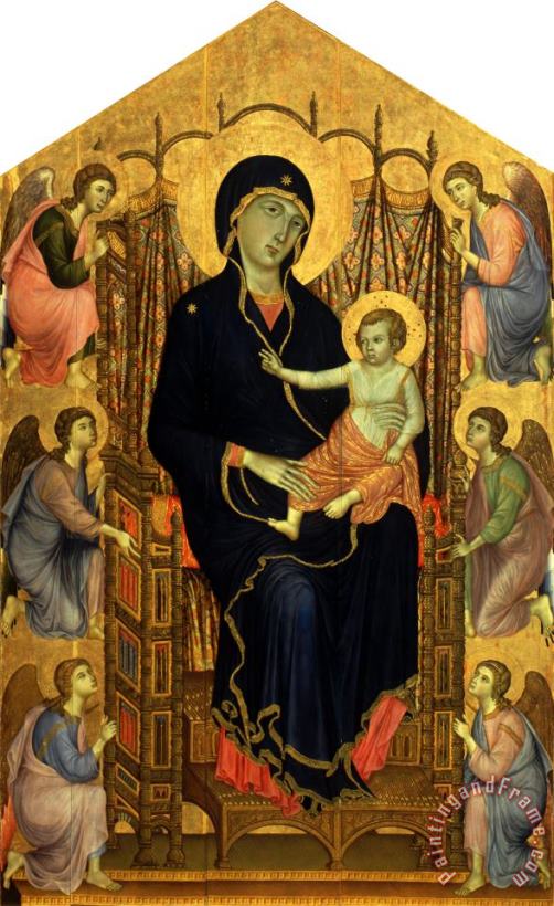 Duccio Maesta Art Painting