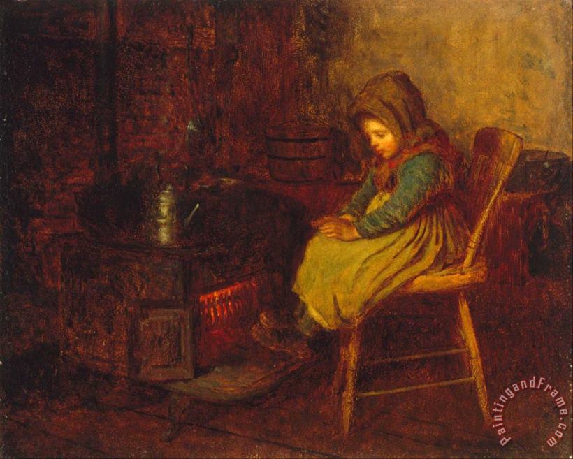 Eastman Johnson Home And Warmth Art Print