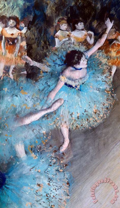 Edgar Degas Ballerina On Pointe Art Painting