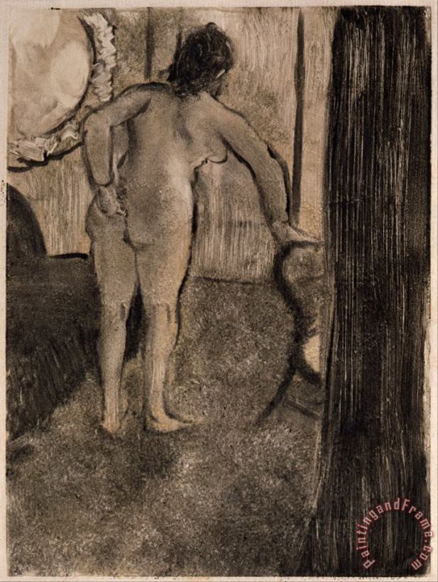Edgar Degas Brothel Scene (dans Le Salon D'une Maison Close) Art Painting