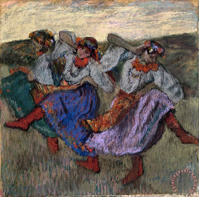 Edgar Degas Russian Dancers Art Painting