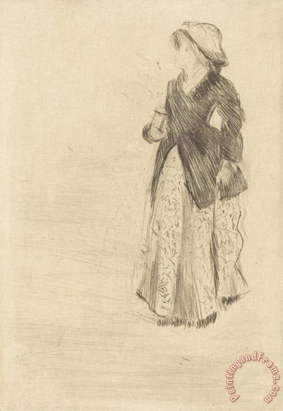 Edgar Degas The Actress Ellen Andree Art Print