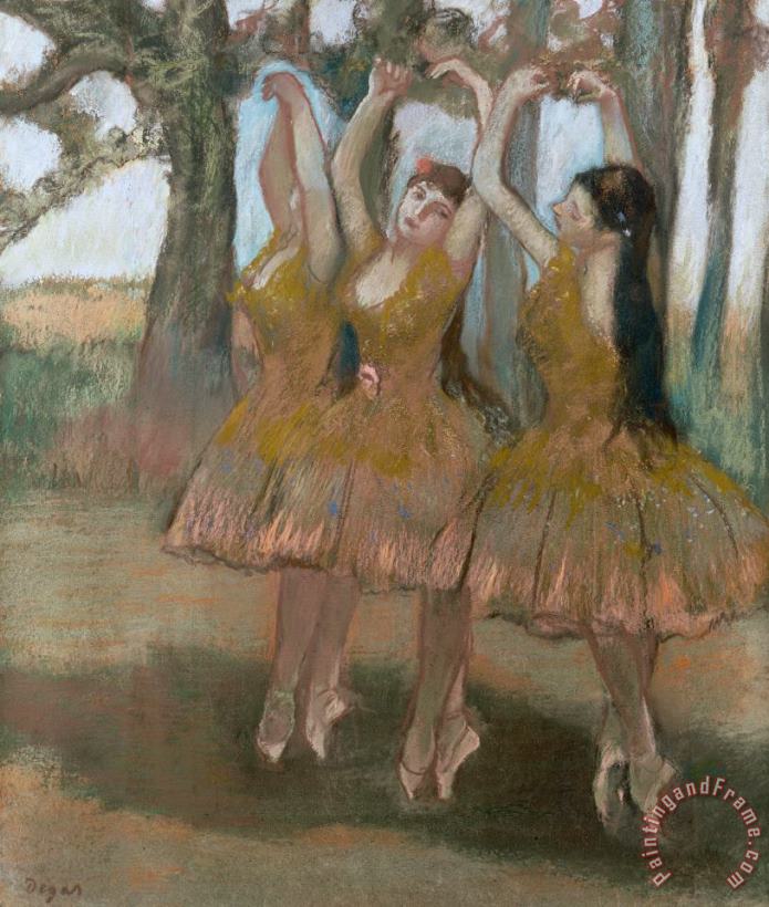 Edgar Degas The Greek Dance Art Print