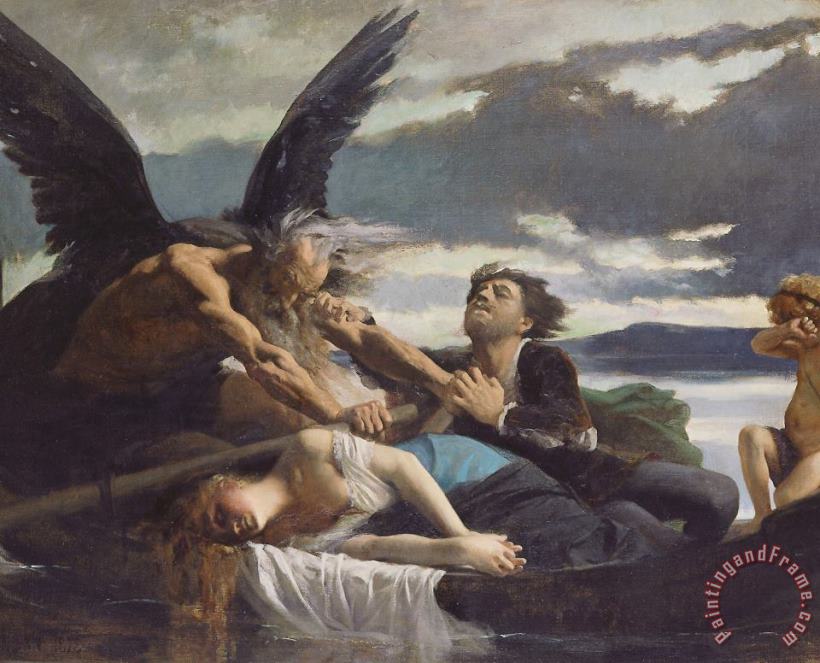 Edouard Debat Ponsan Love Dies In Time Art Painting