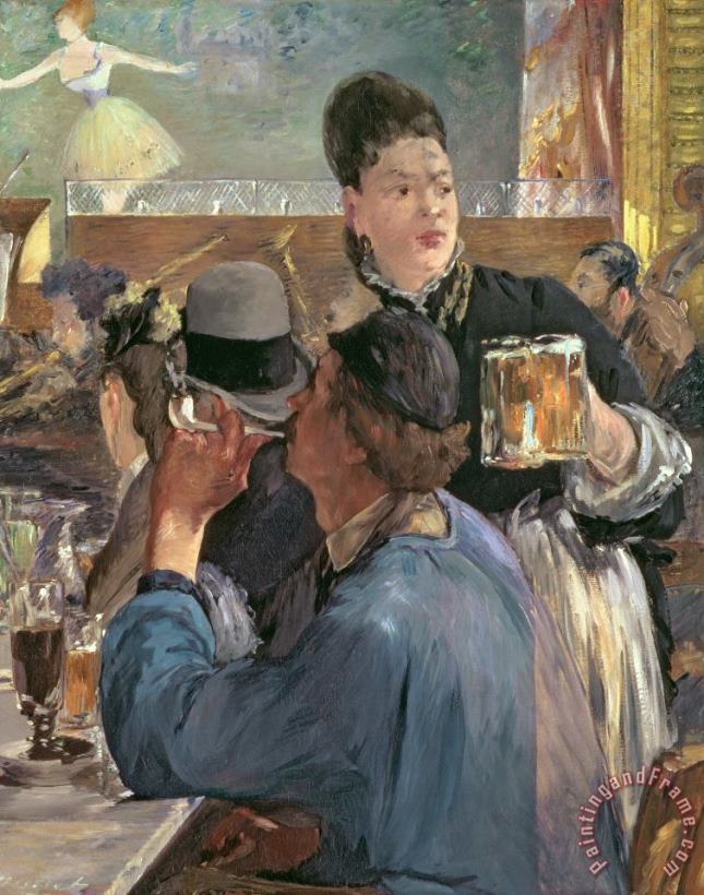Edouard Manet Corner of a Cafe-Concert Art Print