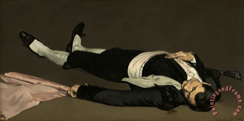 Edouard Manet The Dead Toreador Art Print