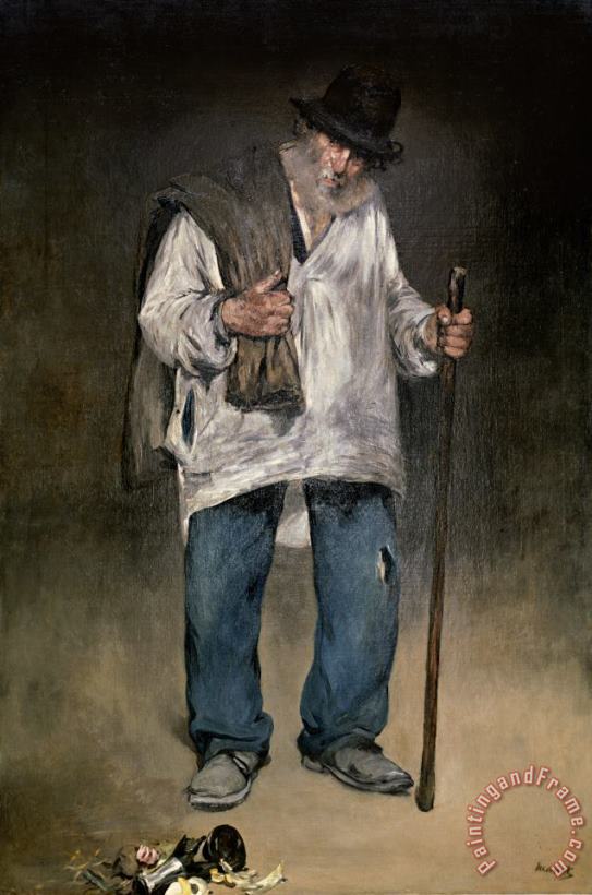 Edouard Manet The Ragman Art Painting