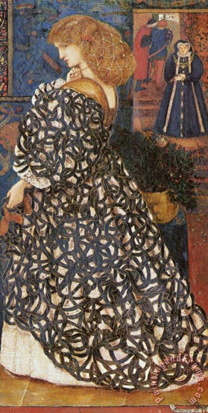 Edward Burne Jones Sidonia Von Bork Art Painting