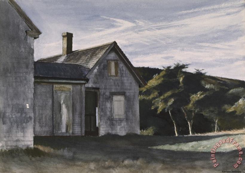 Edward Hopper Cobb's House Art Painting