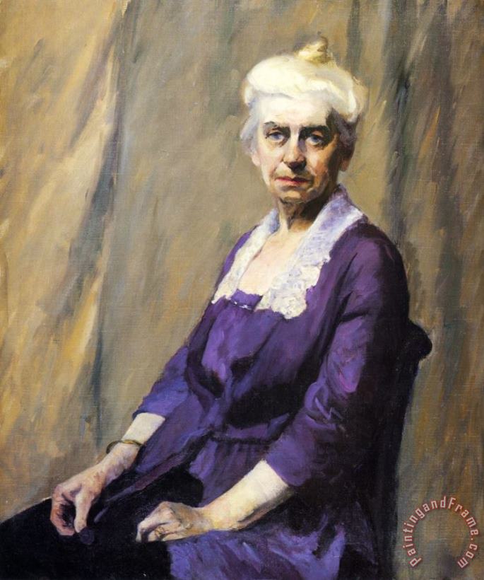 Edward Hopper Elizabeth Griffiths Smith Hopper The Artist S Mother 1916 Art Painting