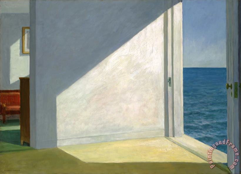 Edward Hopper Rooms by The Sea 1951 Art Print
