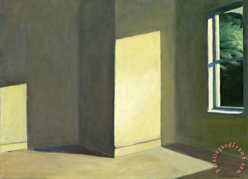 Sun in an Empty Room painting - Edward Hopper Sun in an Empty Room Art Print