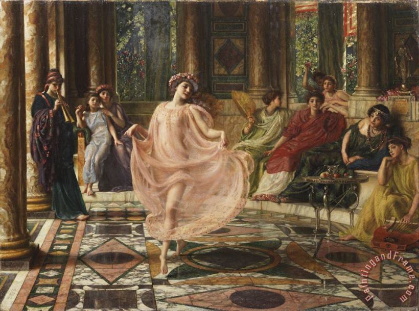 The Ionian Dance painting - Edward John Poynter The Ionian Dance Art Print
