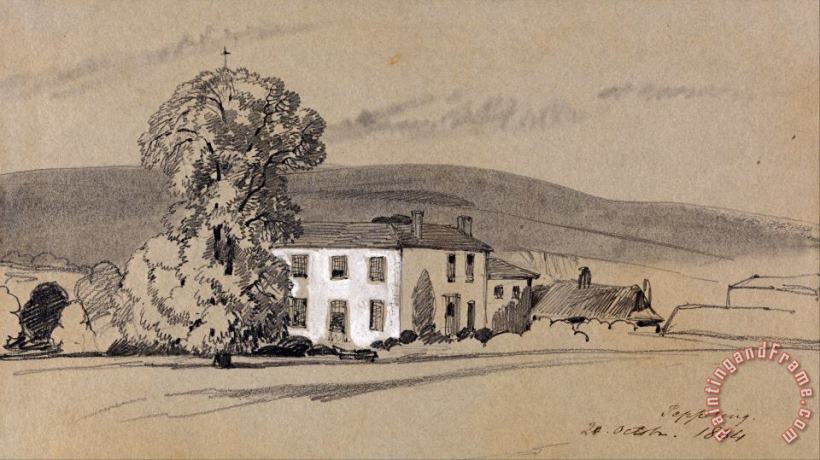 Edward Lear Peppering. 20 October. 1834 Art Print