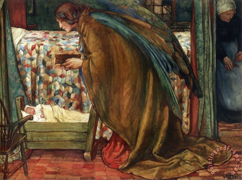 Eleanor Fortescue Brickdale The Gift That Is Better Than Rubies Art Painting