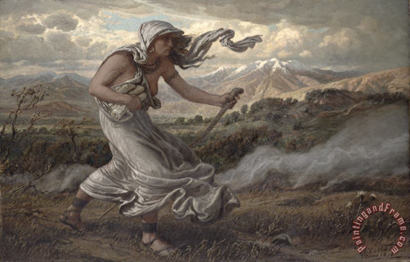 Elihu Vedder The Cumaean Sibyl Art Painting