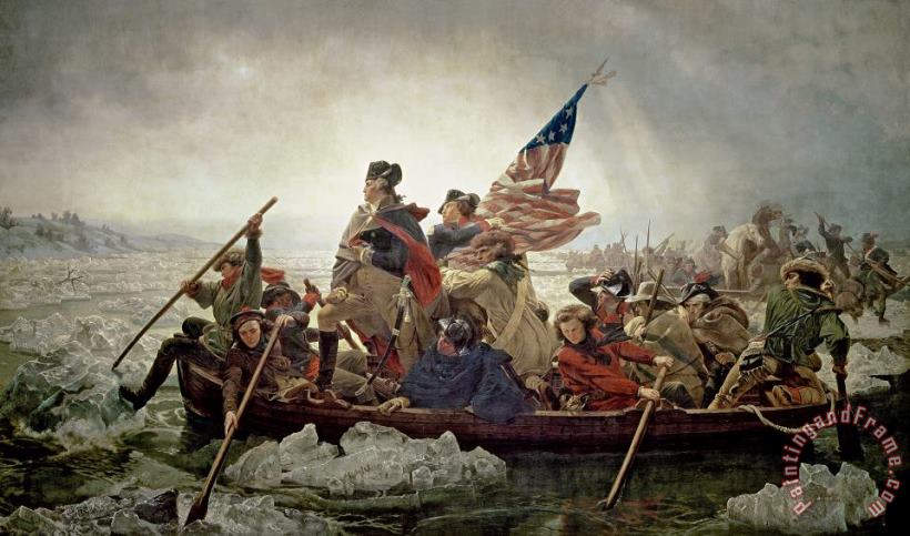 Emanuel Gottlieb Leutze Washington Crossing the Delaware River Art Print