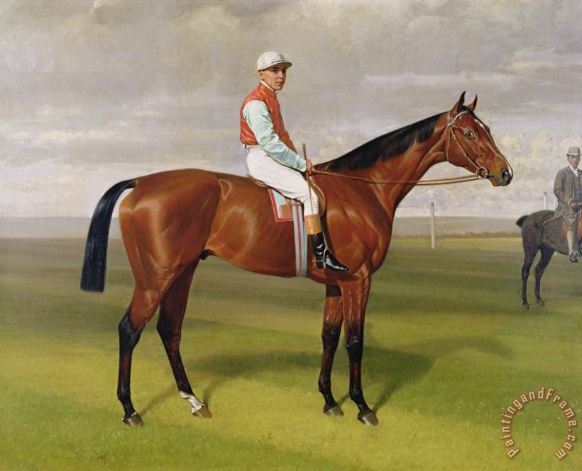 Isinglass Winner Of The 1893 Derby painting - Emil Adam Isinglass Winner Of The 1893 Derby Art Print