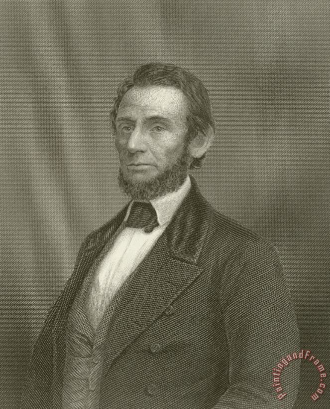 English School Abraham Lincoln Art Print