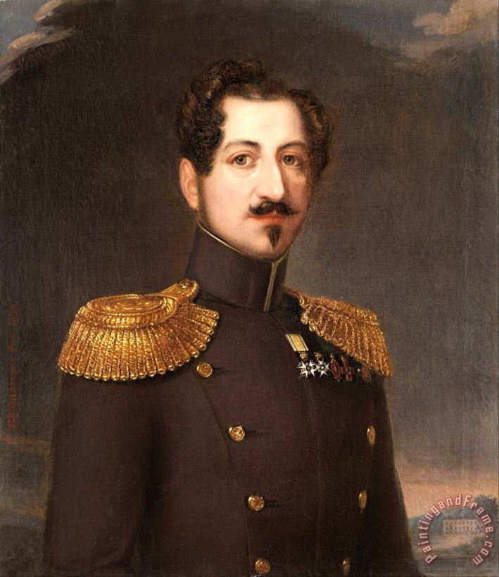 Erik Oscar I, King of Sweden And Norway 1844 1859 Art Print