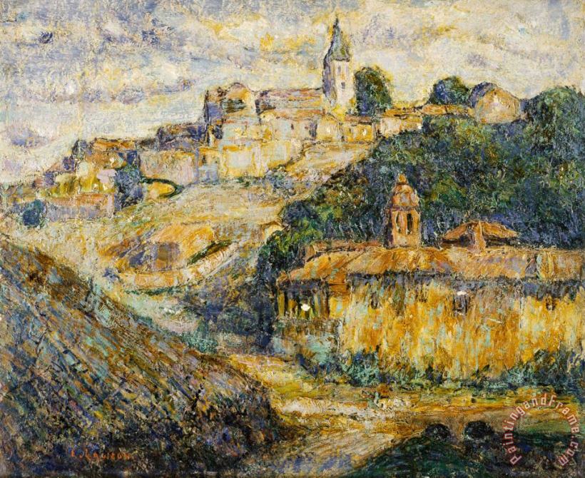 Ernest Lawson Twilight in Spain Art Painting