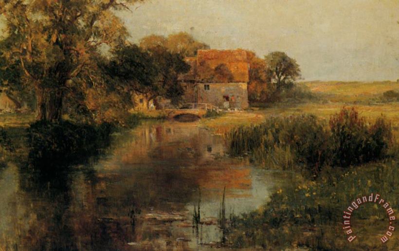 Ernest Walbourn Dorchester Mill Oxfordshire Art Painting