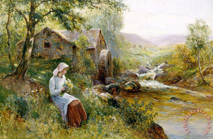 Ernest Walbourn The Mill Stream Art Painting