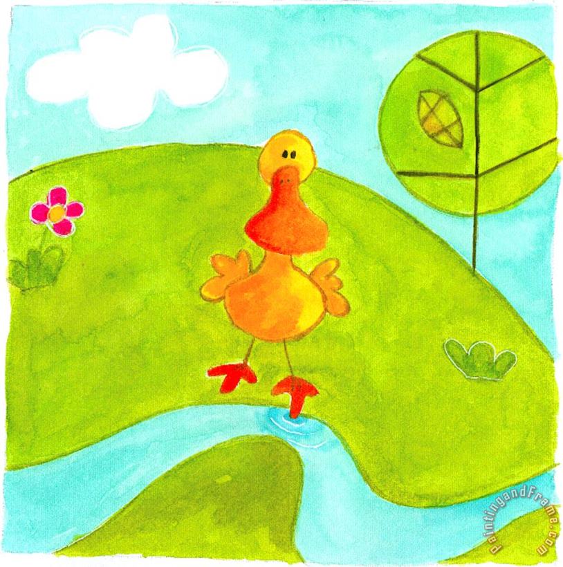 Esteban Studio Duck Art Painting