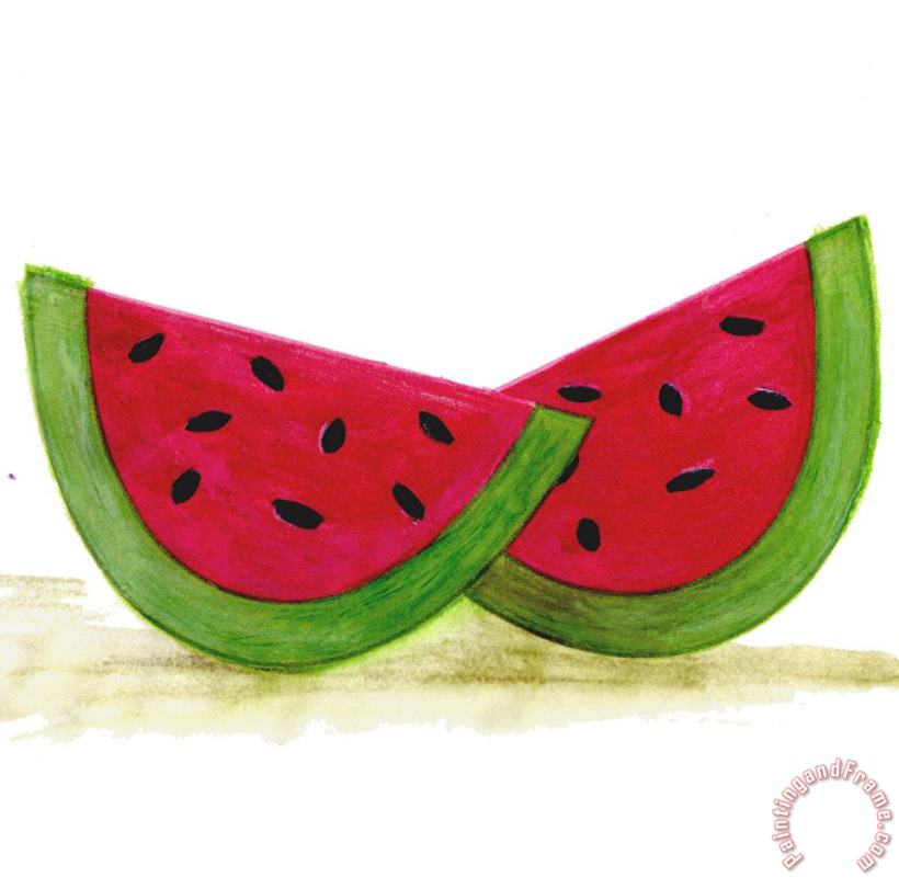 Esteban Studio Watermelon Art Painting