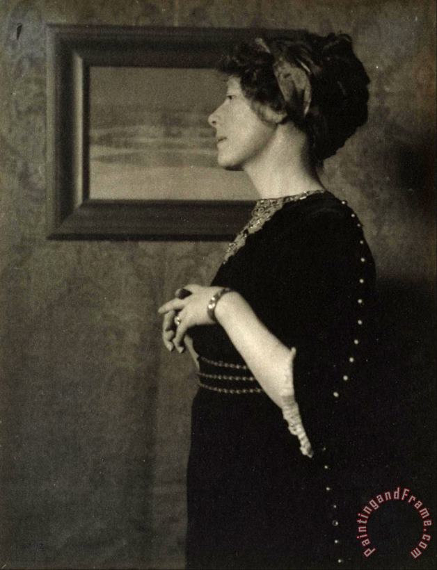 Eva Portrait of Mrs. George D. Vincent Art Print